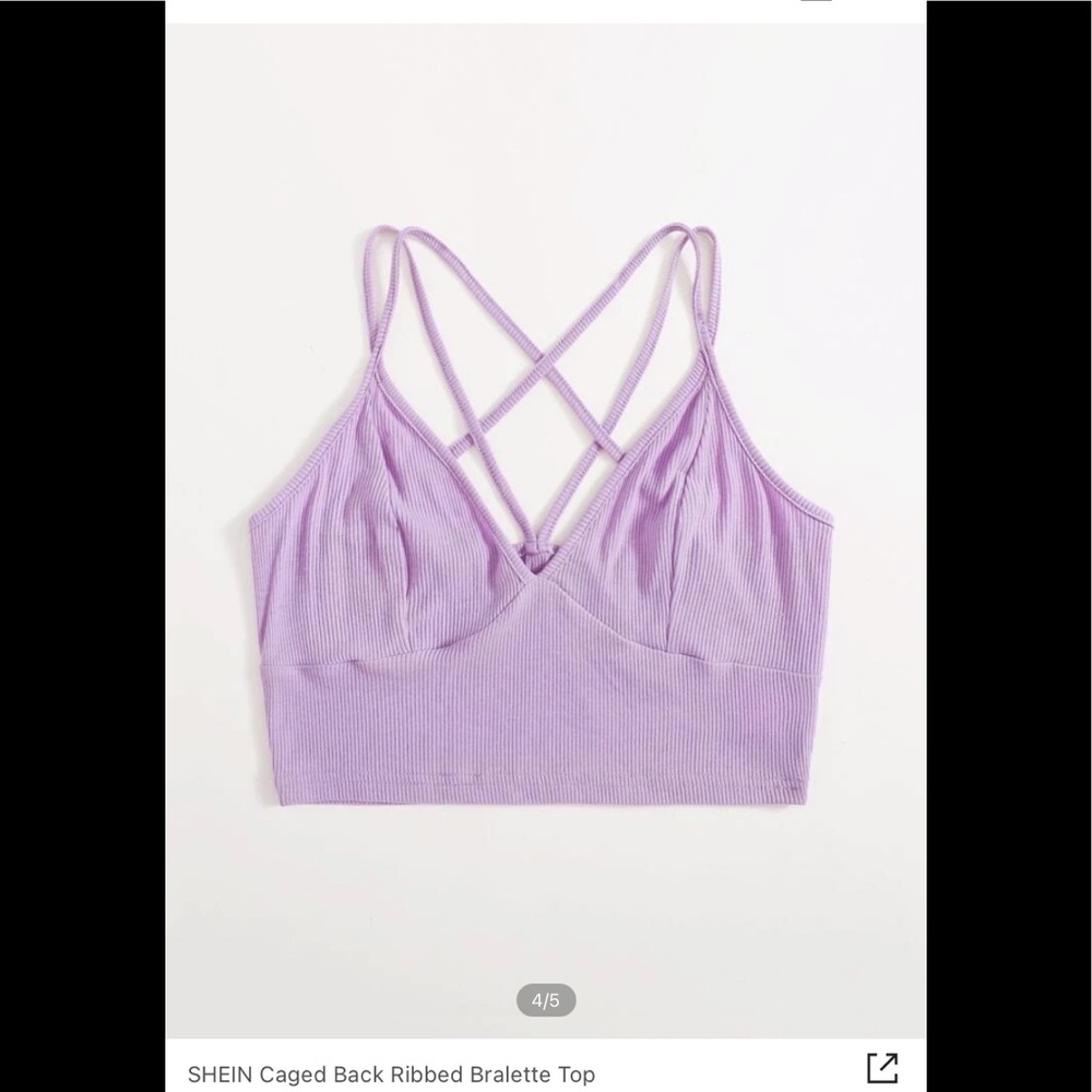 Shein “caged back” tank